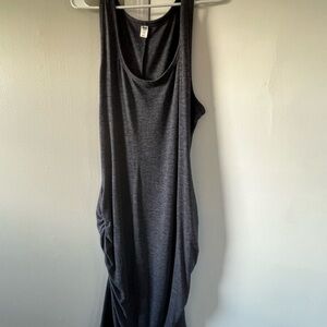 Fleece long dress. Great for overwear at beach. Machine easy wash, very stretchy